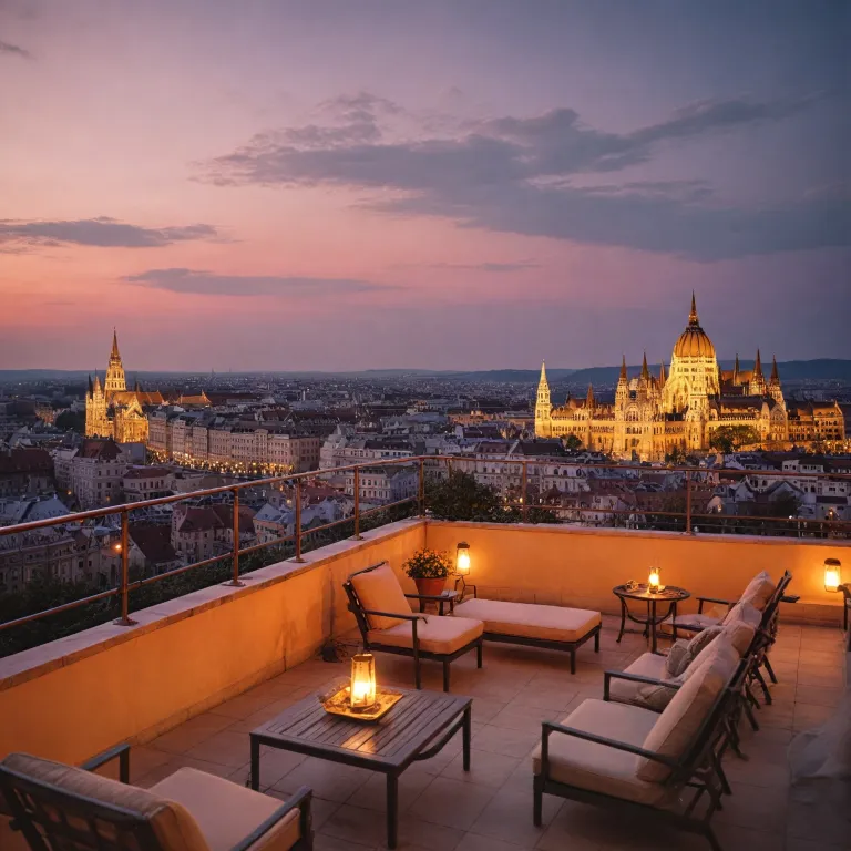 Experience the best rooftop hotels in Budapest for unforgettable city views